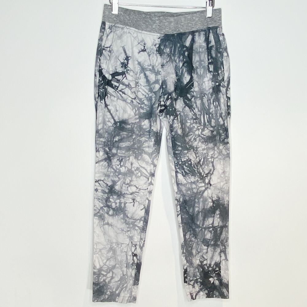CAbi 5075 Womens Size‎ XS Gray Tie Dye Marble Joggers Pants Pockets Pull On